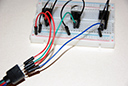 Connecting the LED-Strip to the breadboard