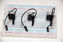 Connecting the MOSFET's to the breadboard